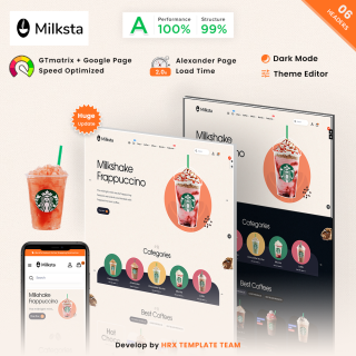 Milksta - Multipurpose Milkshake Super Store PrestaShop Theme