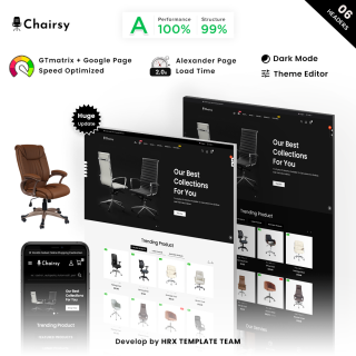Chairsy - Chair Furniture Multipurpose Super Store PrestaShop Theme