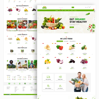 Freshness - Vegetables Grocery Multipurpose Super Store