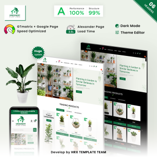 Greenery - Best Plants Grden Tools Bloom Super Store PrestaShop Theme