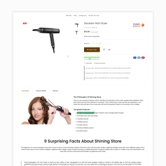 Shining - Hair Beauty Accessories Fashion Store