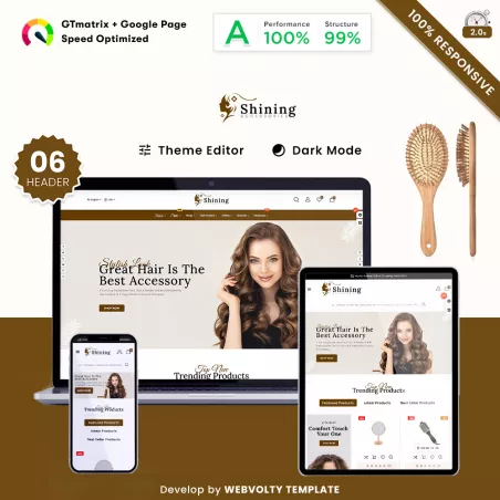 Shining - Hair Beauty Accessories Fashion Store
