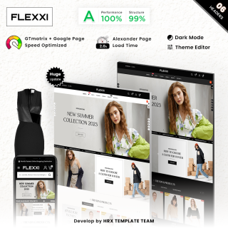 Flexxi - Mega Clothes Fashion Style Minimal Shop PrestaShop Theme