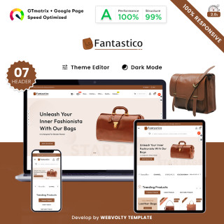 Fantastico - Bags Travel Office Bag Super Store PrestaShop Theme