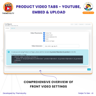 PrestaShop YouTube and Vimeo Module - Upload or Embed Video
