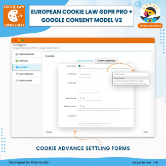 PrestaShop Module For European Cookie Law + Google Consent