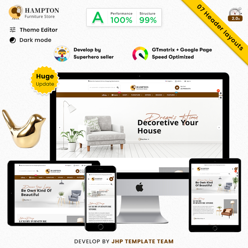 HAMPTON Mega Furniture Craft & Interior Home Decor Store