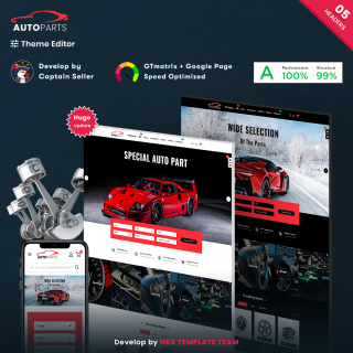 Autopart : Automotive & Cars SparePart PrestaShop Theme