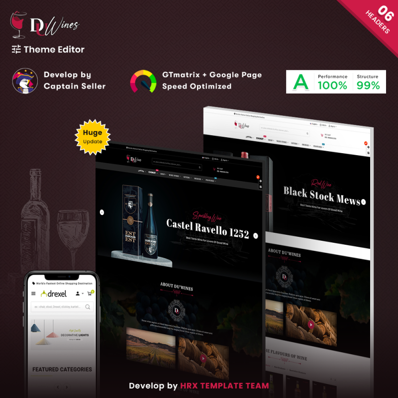 Du Wines Mega Special Wine Alcohol Drink Store