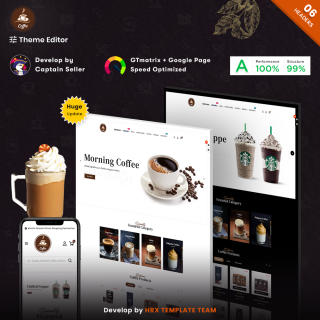 Coffee VIP Mega : PrestaShop Tea-Coffee Shop Theme