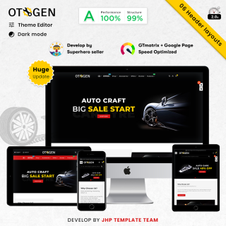 Otogen Mega : PrestaShop Cars AutoPart Store Theme