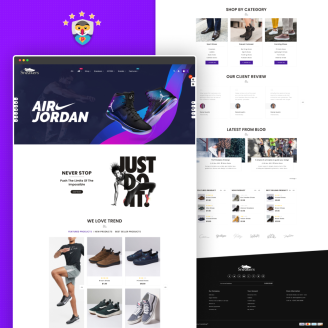 Sneakers Sport Shoes Store  - The Sport Shoes Premium Responsive Theme Store