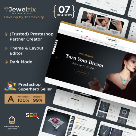 Jewelrix - Jewellery Super Store Template