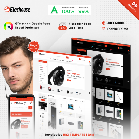 Elechouse Electronic - HighTech Marketplace MegaStore Template