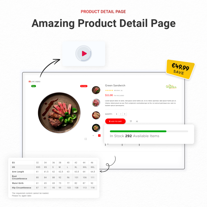 Messy Food - Pizza Mega Store Template