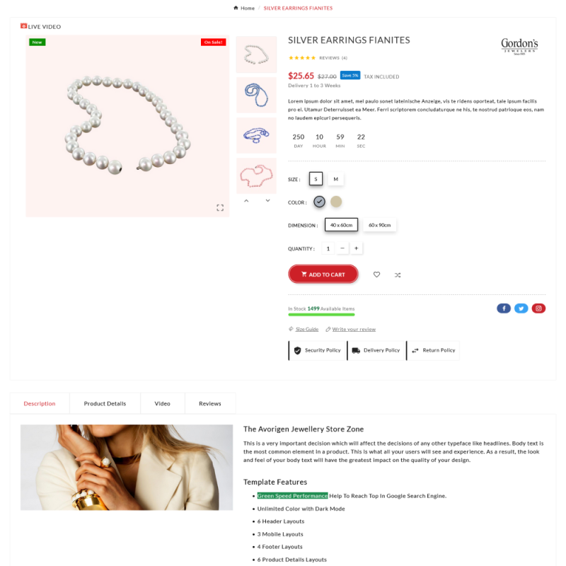 Desire Jewellery - Jewelry Multipurpose Super Store Template