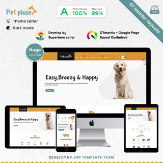 Pawfect Animal Food and Accessories Store PrestaShop Theme