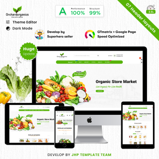 Organic Mega : Fresh - Grocery Super Store PrestaShop Theme