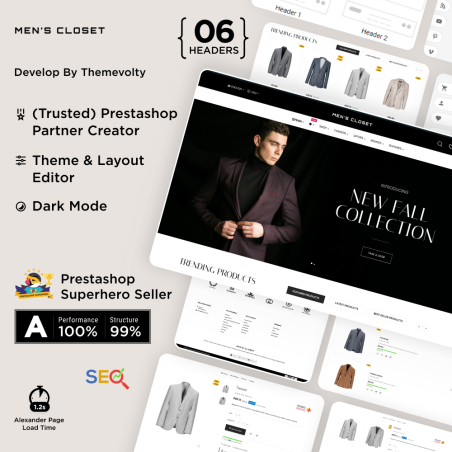 MenCloset Menswear - Fashion Multipurpose Store