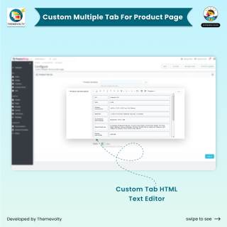 PrestaShop Product Tabs Module - Add Custom Multiple Tabs